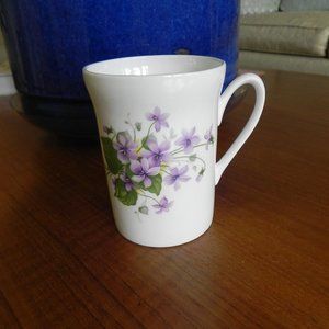 Windsor Fine Bone China Coffee Tea Cup Mug England Floral Pattern Numbered